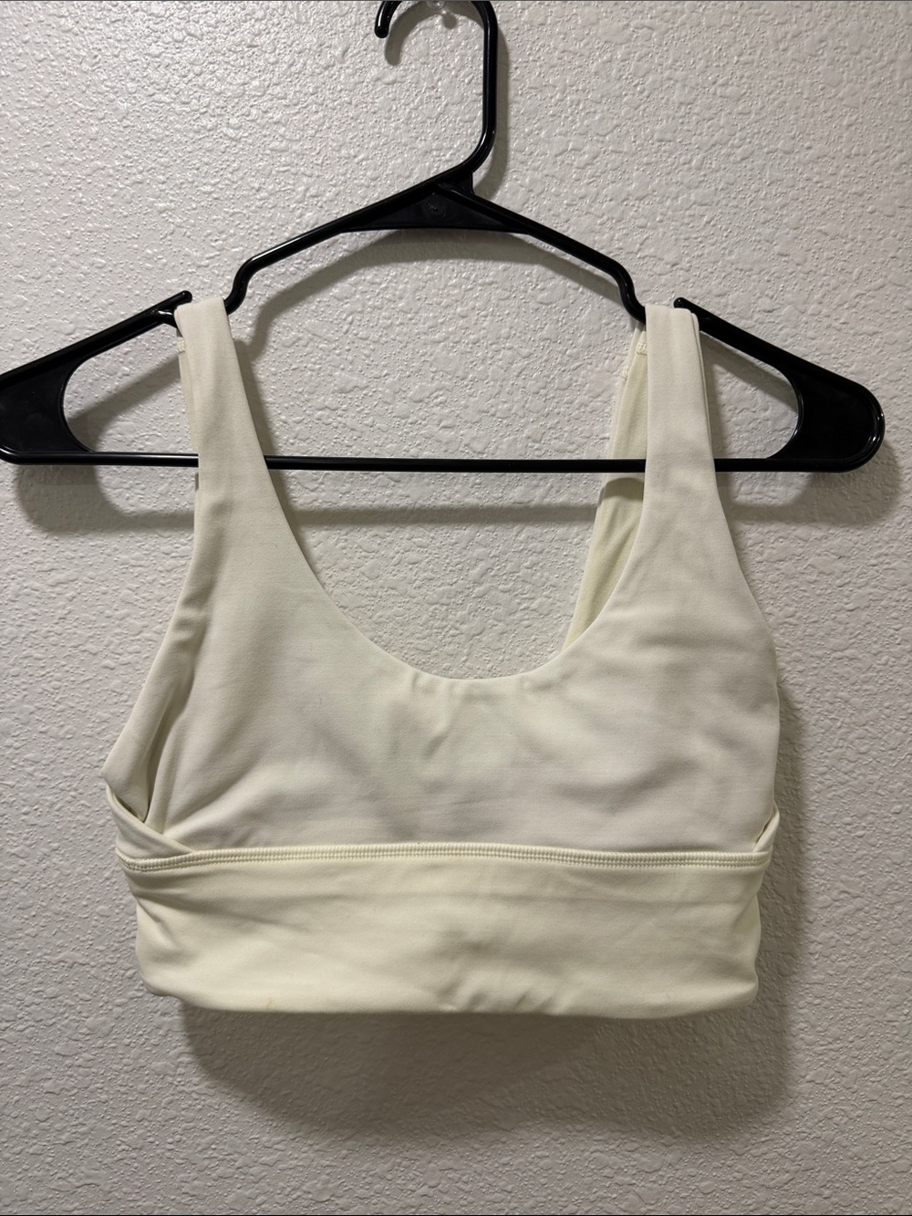 lululemon athletica Ivory Scoop Support Sports Bra